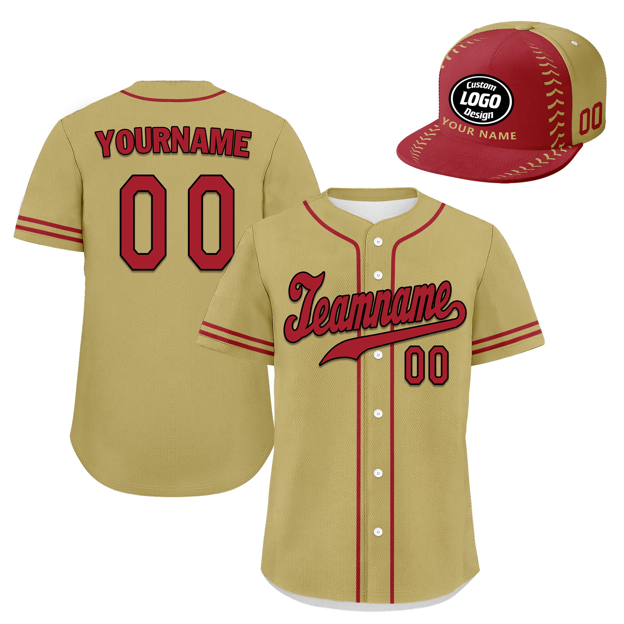 custom-baseball-uniform-hat-kits-personalized-design-printed-logo-picture-photo-on-baseball-jerseys-for-men-and-women-camel-red-ZH-24020053-7