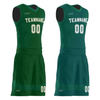 Custom Sublimation Polyester Crewneck Quick Dry Club Basketball Jersey Blank Reversible Basketball Uniforms Sets