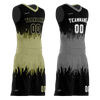 Custom Basketball Uniforms Design Your Own Logo Digital Sublimation Set Print on Demand Reversible Basketball Jerseys