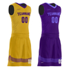 OEM Service Custom Cool Design New Style Basketball Jerseys Quick Dry Reversible Basketball Uniforms