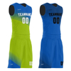 Wholesale Mens Basketball Jerseys Custom Printing on Demand Polyester Reversible Basketball Shirts