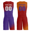 Custom Sports Uniform Jerseys Printed Sublimation Reversible Athletic Team Basketball Vest Jersey Wear for Men/Women