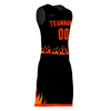 New Design Competitive Polyester Basketball Uniforms Digital Print on Demand Basketball Suits