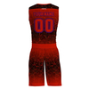 Custom Color Logo Basketball Suits Print on Demand Club Team Sublimated Basketball Jersey Uniform Set