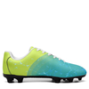 Custom Saudi Arabia Team Outdoor Firm Ground Soccer Cleats Print On Demand Football Shoes