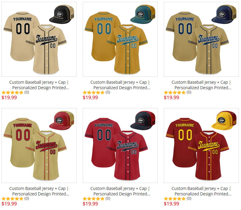 5 Reasons Why Custom Printed Baseball Jerseys & Caps Are So Popular in 2024