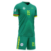Custom Senegal Team Football Suits Personalized Design Print on Demand Soccer Jerseys
