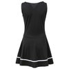 Black Cheerleader Costume Fancy Dress High School Musical Cheerleading Uniform No Pom-Pom