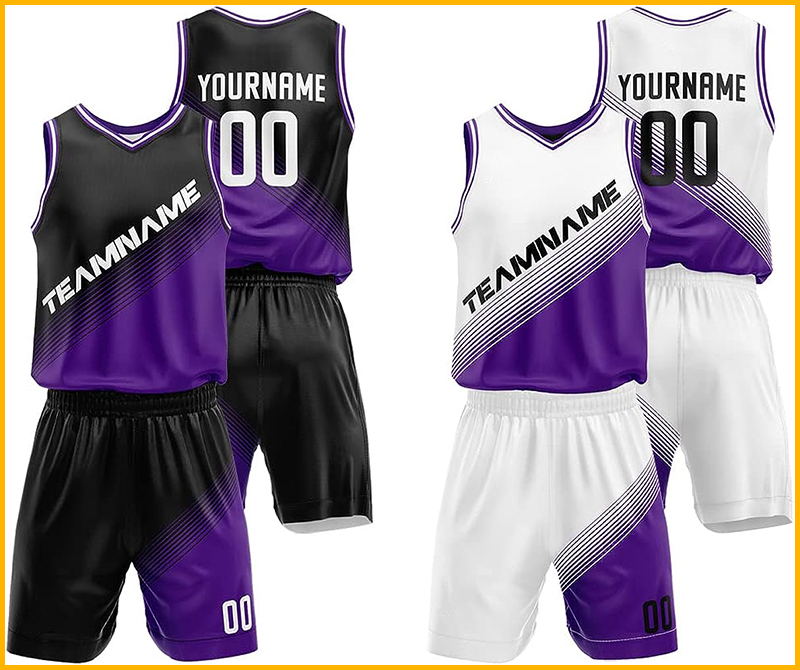 Reversible Basketball Jerseys with Picture: A Stylish and Practical Choice