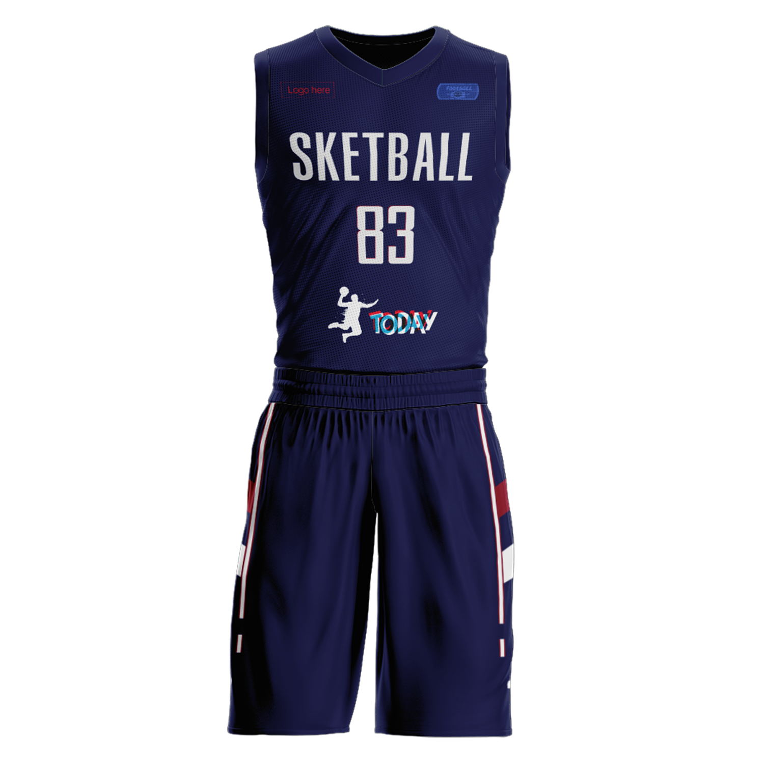 Custom Serbia Team Basketball Suits