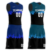 Custom Basketball Uniform Suits Wholesale Blank Sublimation Print Logo Reversible Basketball Jerseys