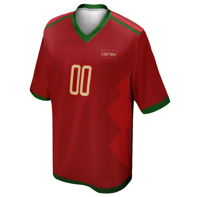 Men's Cool Portugal World Cup Custom Soccer Jersey With Logo