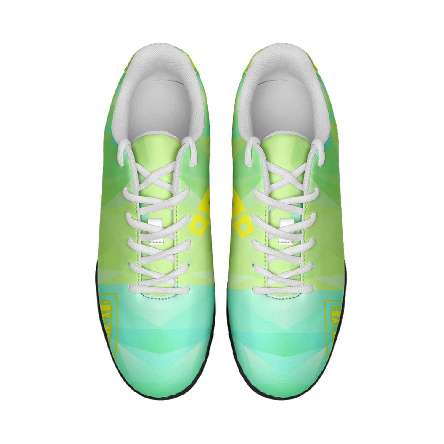Custom Senegal Team Soccer Shoes Personalized Design Printing POD Football Shoes