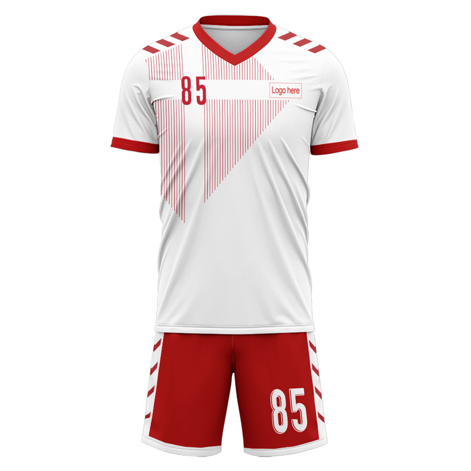 Custom Denmark Team Football Suits Personalized Design Print on Demand Soccer Jerseys