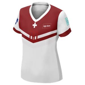 Women's Printed Swiss World Cup Custom Soccer Jersey With Picture