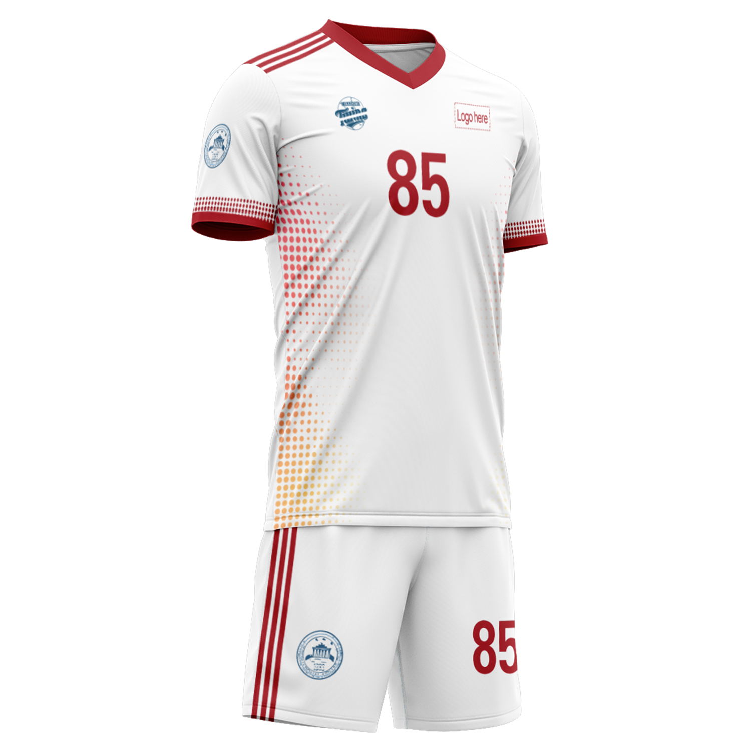 Custom Tunisia Team Football Suits Personalized Design Print on Demand Soccer Jerseys