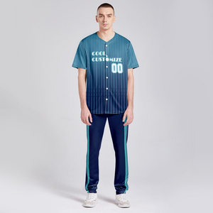 Cool Customize Baseball Sportswear OEM Print On Demand Baseball Jersey Printed Design Baseball Suits