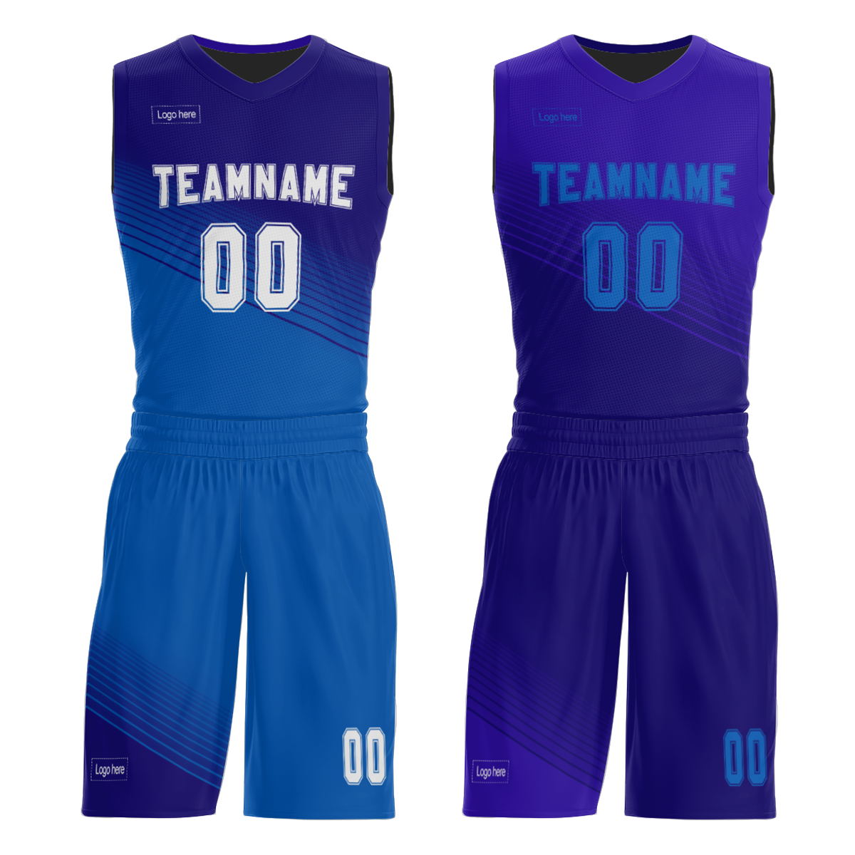 Custom Basketball Jerseys Fashion Design Printing Sleeve Collage Reversible Basketball Shirt Clothes
