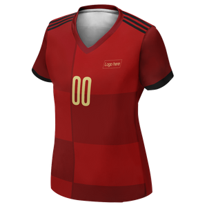 Women's Authentic Spain World Cup Custom Soccer Jersey With Logo
