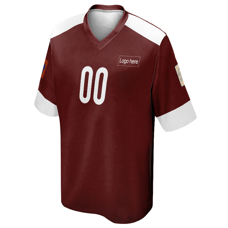 Men's Flannel Qatar World Cup Custom Soccer Jersey With Picture