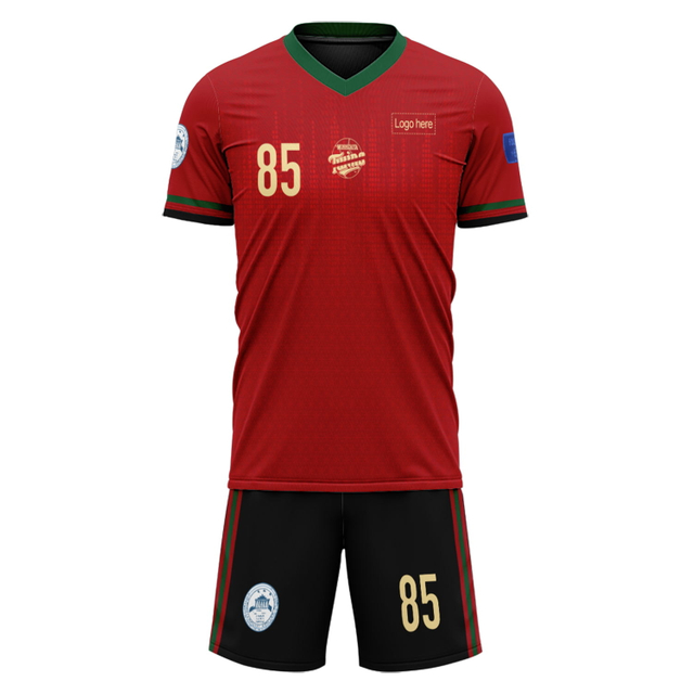 Custom Portugal Team Football Suits Personalized Design Print on Demand Soccer Jerseys