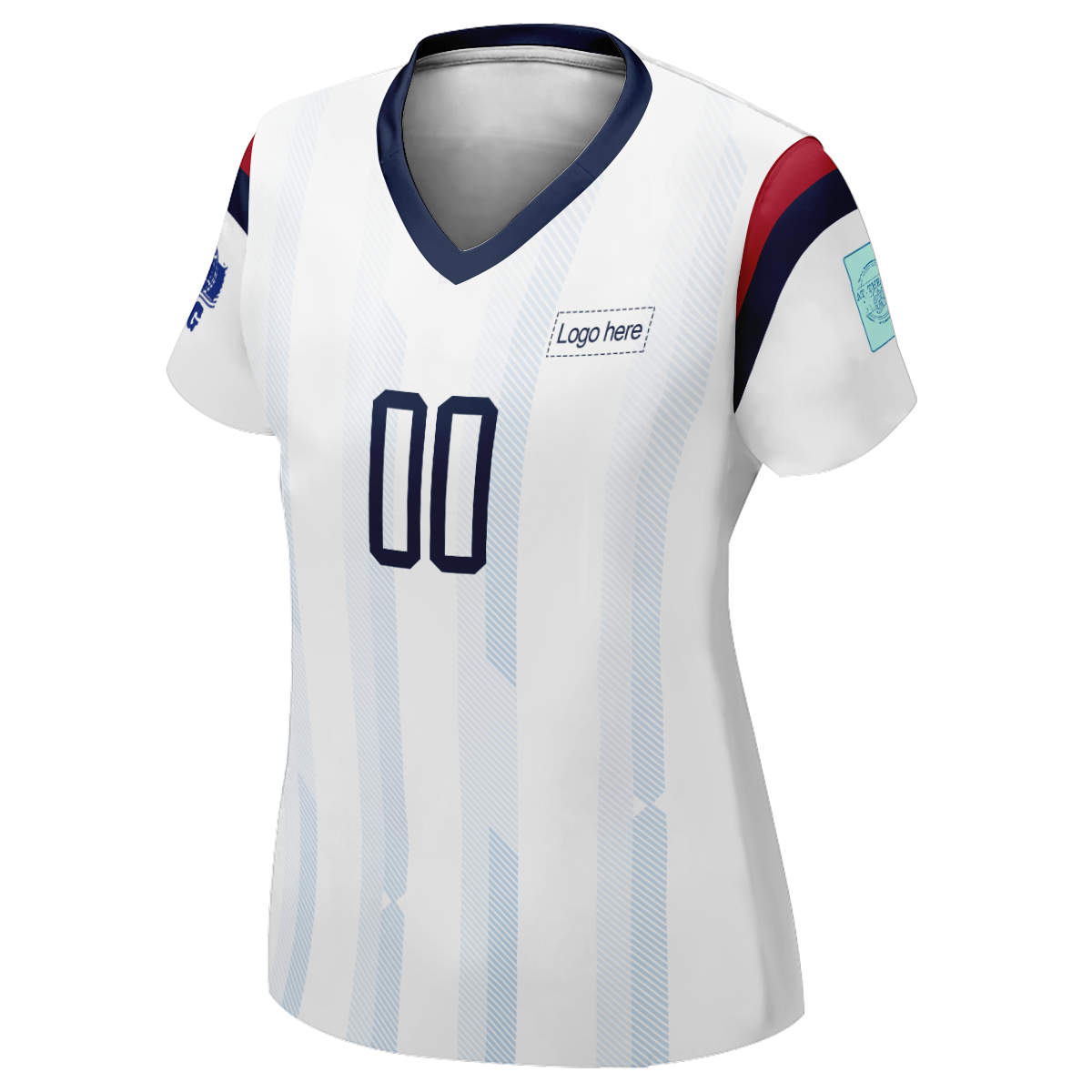 Women's Custom South Korea World Cup Soccer Jerseys With Logo