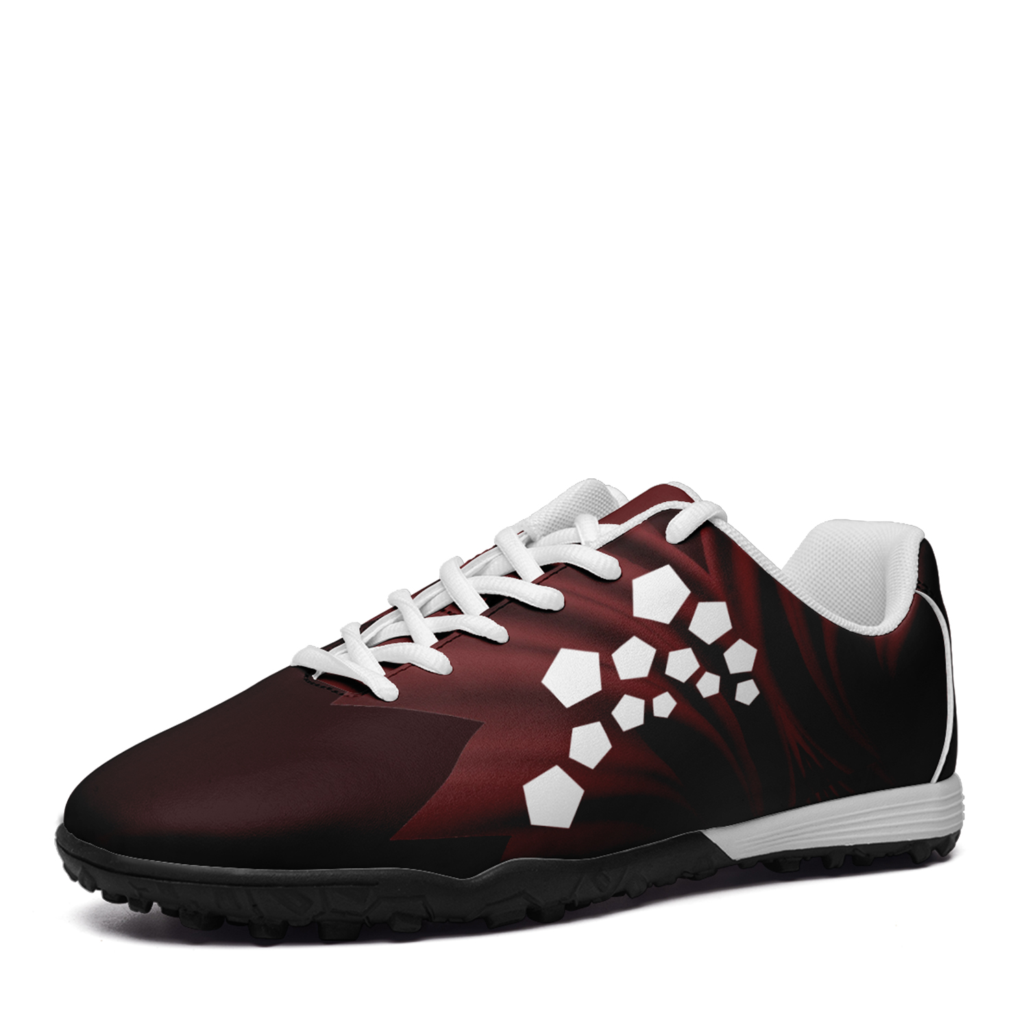 Custom Qatar Team Football Shoes Personalized Design Printing POD Soccer Boots