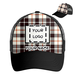 Customize Fashion Trucker Hat with Requestlique Personalized POD Baseball Caps Adjustable Mesh Hats
