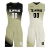 New Fashion Unique Reversible Basketball Jerseys Design Full Sublimation Digital Printing OEM Service Basketball Uniforms