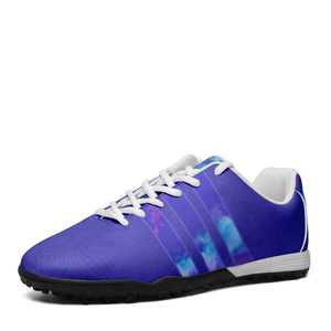 Custom Denmark Team Football Cleats Personalized Design Printing POD Football Shoes