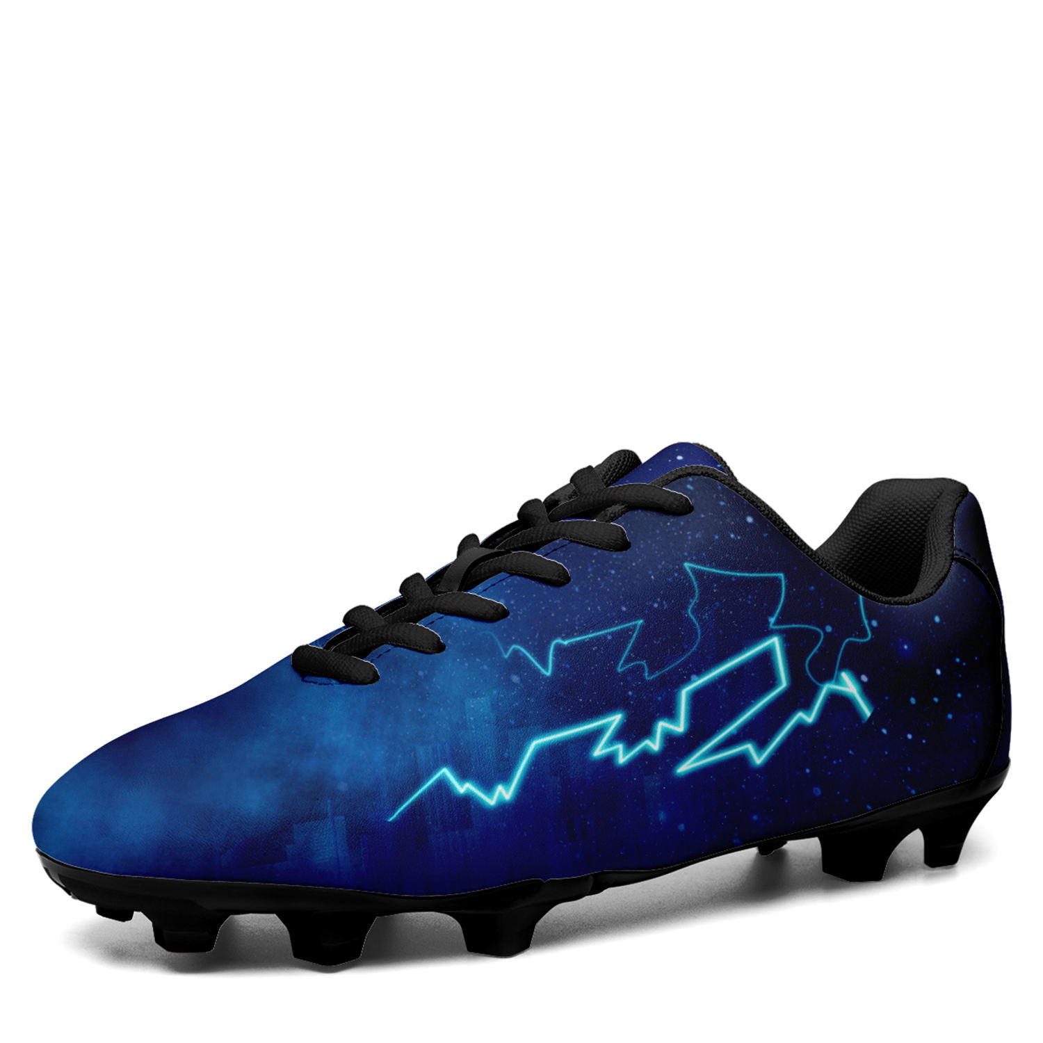 Custom Russia Team Firm Ground Soccer Cleats Print On Demand Football Shoes
