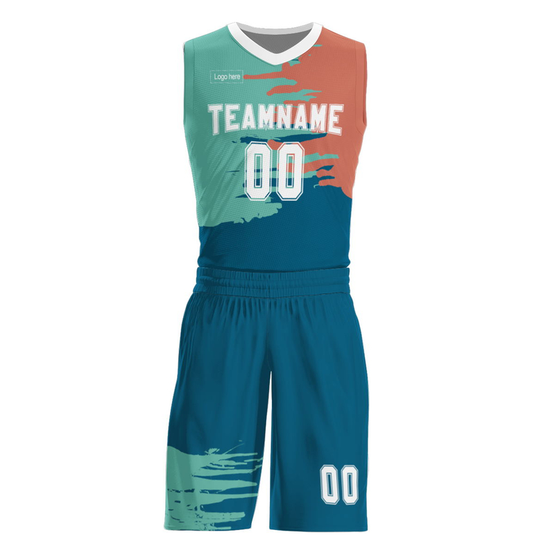 Custom Printed Basketball Jerseys Design Sports Jersey Sublimation Comfortable Basketball Wear Uniforms